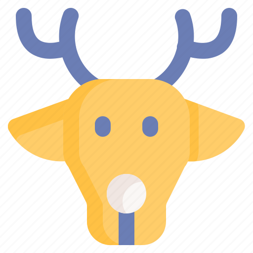 Deer, animal, wildlife, zoo, ecosystem icon - Download on Iconfinder