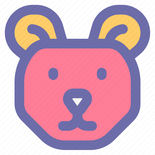 Bear, animal, wildlife, zoo, ecosystem icon - Download on Iconfinder