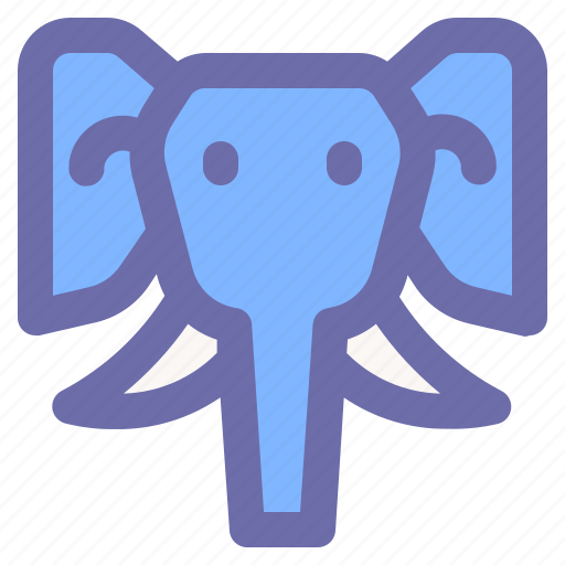 Elephant, animal, wildlife, zoo, ecosystem icon - Download on Iconfinder