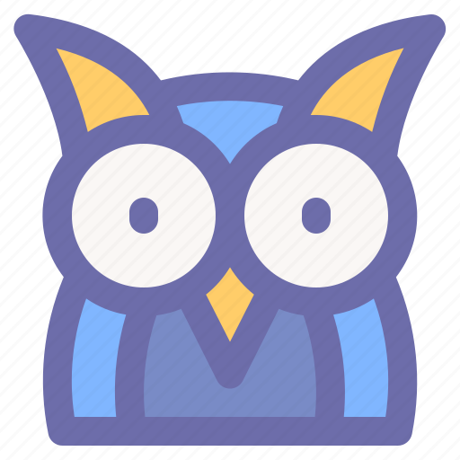 Owl, animal, wildlife, zoo, ecosystem icon - Download on Iconfinder