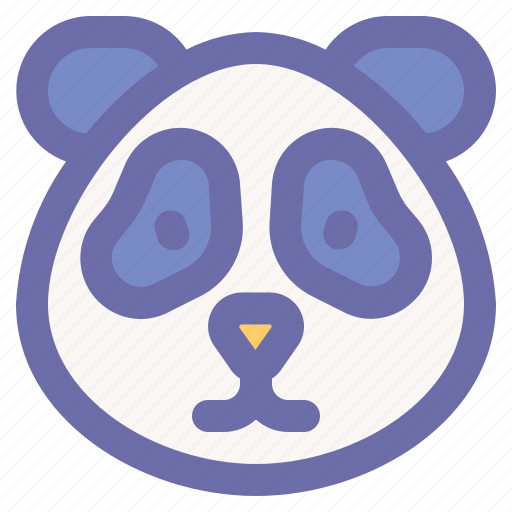 Panda, animal, wildlife, zoo, ecosystem icon - Download on Iconfinder