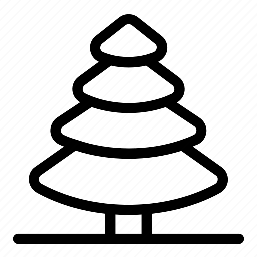 Christmas, christmas tree, decoration, forest, nature, pine, tree icon - Download on Iconfinder