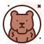 bear, animal, zoo, avatar 