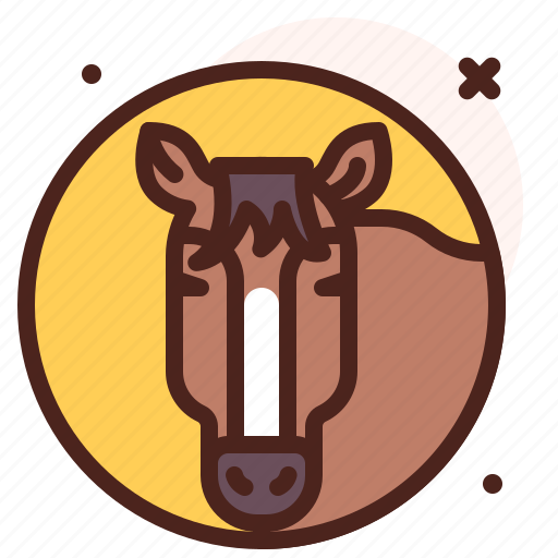 Horse, animal, zoo, avatar icon - Download on Iconfinder