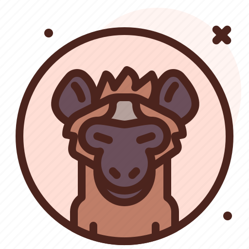 Hyena, animal, zoo, avatar icon - Download on Iconfinder