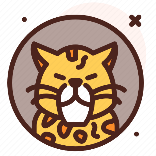 Leopard, animal, zoo, avatar icon - Download on Iconfinder