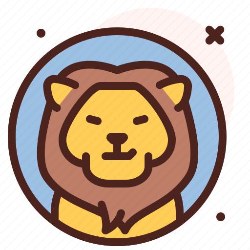 Lion, animal, zoo, avatar icon - Download on Iconfinder