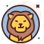 lion, animal, zoo, avatar 