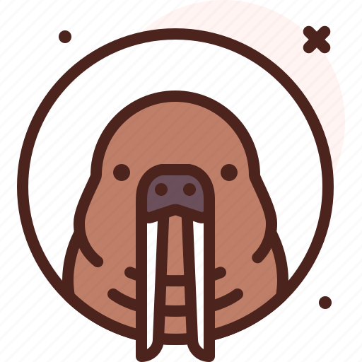 Morse, walrus, animal, zoo, avatar icon - Download on Iconfinder