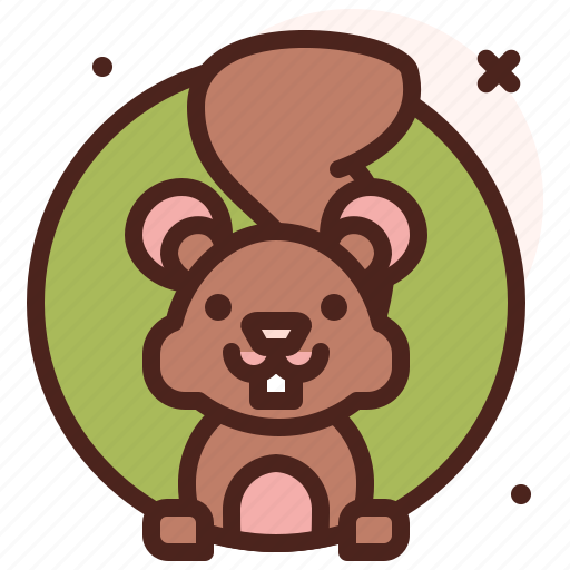 Squirrel, animal, zoo, avatar icon - Download on Iconfinder
