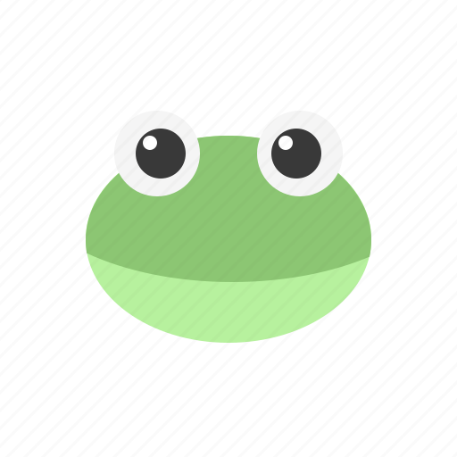 Frog, animal, emoticon, wild, amphibian icon - Download on Iconfinder
