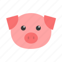 pig, animal, wild, forest, cute