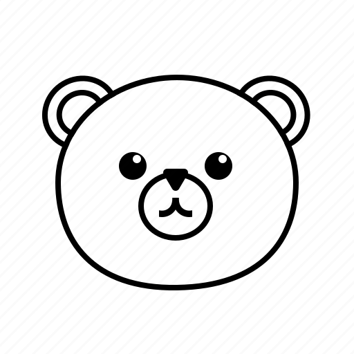 Bear, animal, wild, cute, forest, nature, zoo icon - Download on Iconfinder