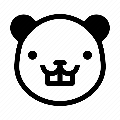 Animal, animal face, beaver, beaver face, mammal icon - Download on Iconfinder