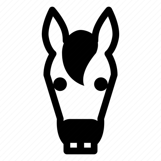 Animal, donkey, donkey face, horse, jackass icon - Download on Iconfinder
