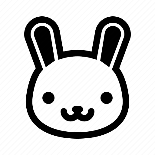 Animal, bunny, bunny face, pet, rabbit icon - Download on Iconfinder