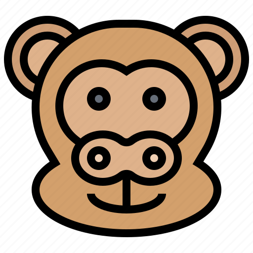 Macaque, mammal, monkey, primate, wildlife icon - Download on Iconfinder