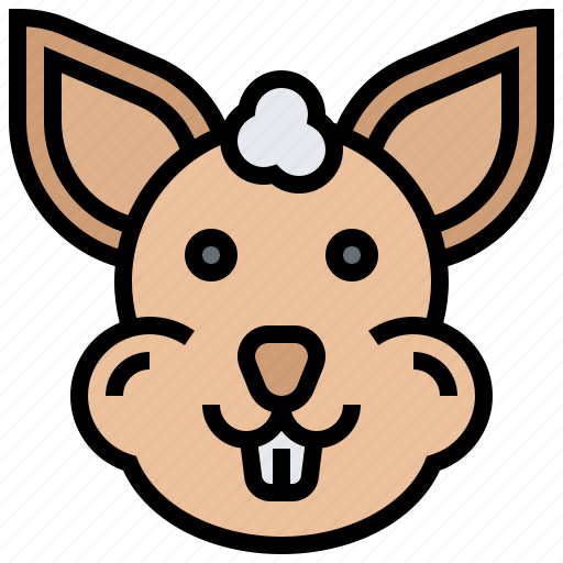 Bunny, furry, pet, rabbit, rodent icon - Download on Iconfinder