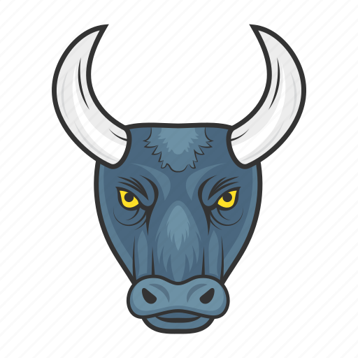 Buffalo mascot, buffalo head, buffalo face, taurus head, animal face icon - Download on Iconfinder