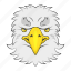 eagle mascot, eagle face, eagle, animal face, eagle head 