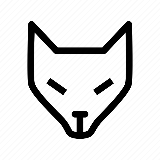 Animal, fox, fox head, wild animal, wolf icon - Download on Iconfinder