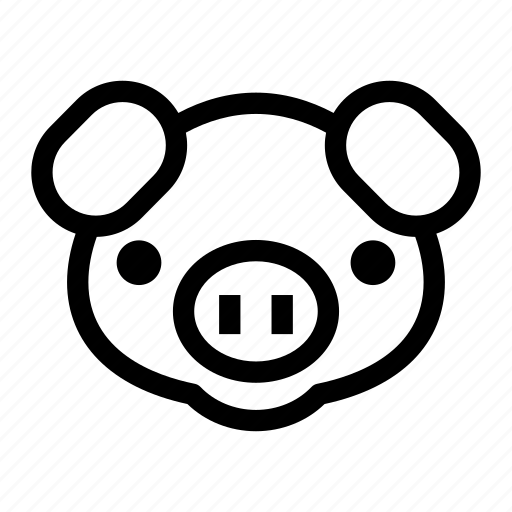 Animal, pet, pig, pig face, piggy icon - Download on Iconfinder