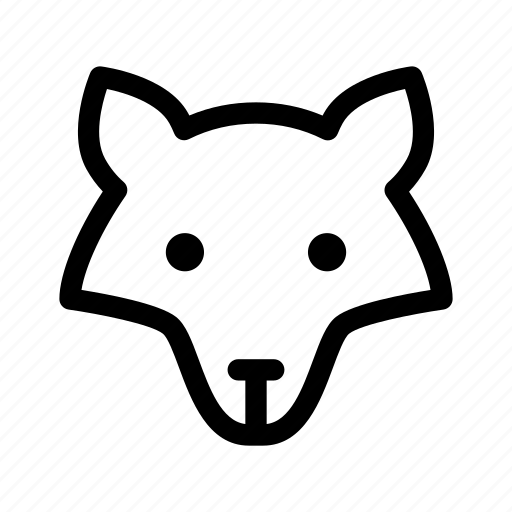 Animal, dog, fox, wolf, wolf face icon - Download on Iconfinder