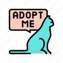 adopt, animal, building, cat, me, talk