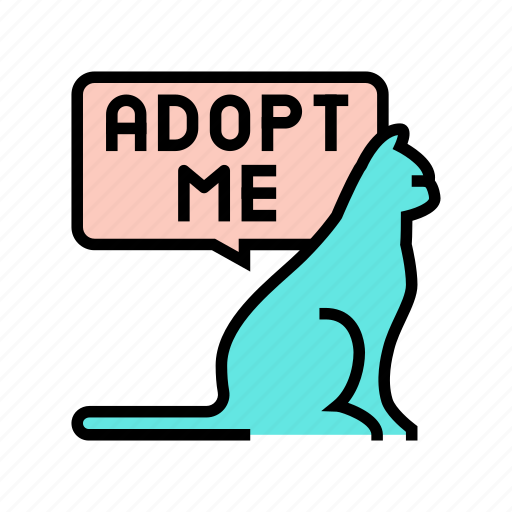 Adopt, animal, building, cat, me, talk icon - Download on Iconfinder