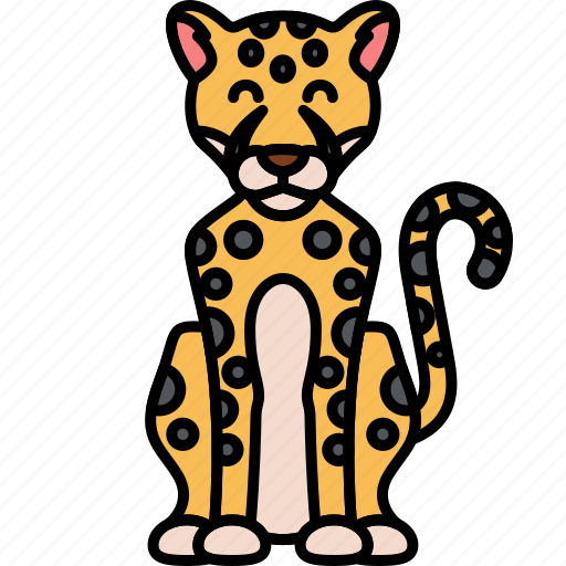 Cat, cheetah, animal icon - Download on Iconfinder