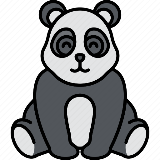 Bear, giant, panda, animal icon - Download on Iconfinder