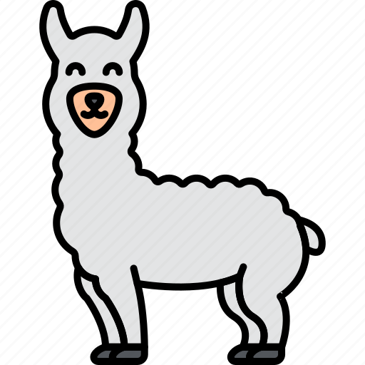 Animal, llama, alpaca, wool icon - Download on Iconfinder