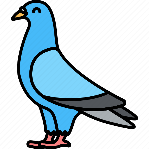 Animal, bird, pigeon, park icon - Download on Iconfinder