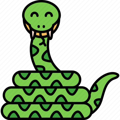 Reptile, snake, animal, viper icon - Download on Iconfinder