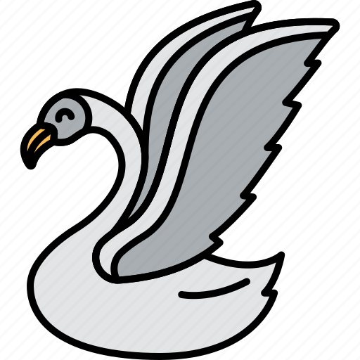 Animal, bird, swan, water icon - Download on Iconfinder