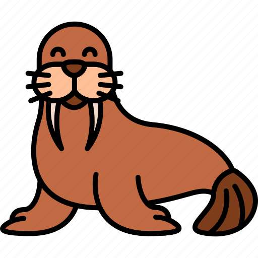 Animal, morse, walrus, sea icon - Download on Iconfinder