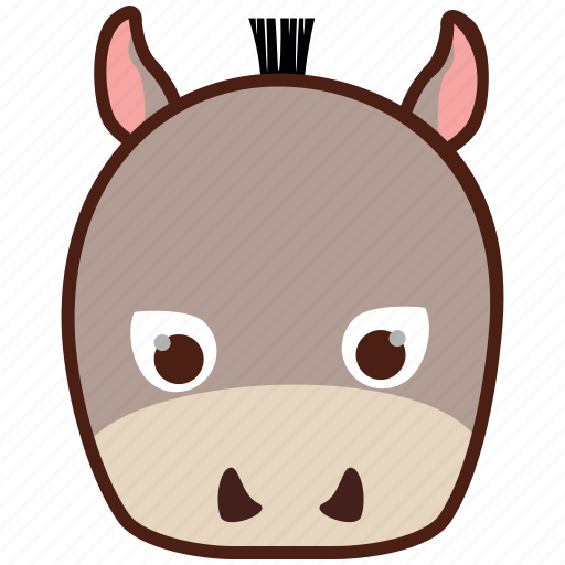 Donkey, burro, animal icon - Download on Iconfinder