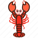 lobster, crayfish, sea
