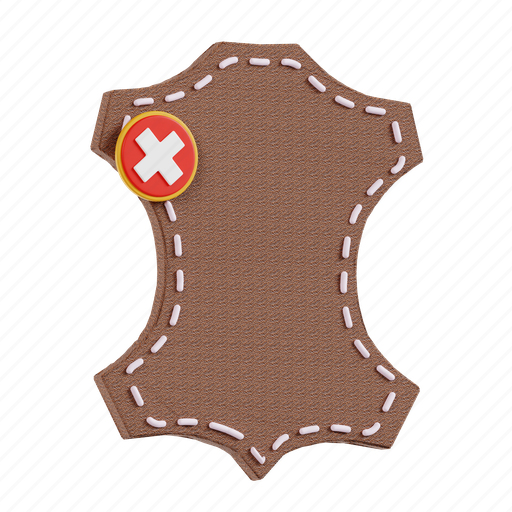No, leather, fashion, no people, lifestyle, purse, casual 3D illustration - Download on Iconfinder