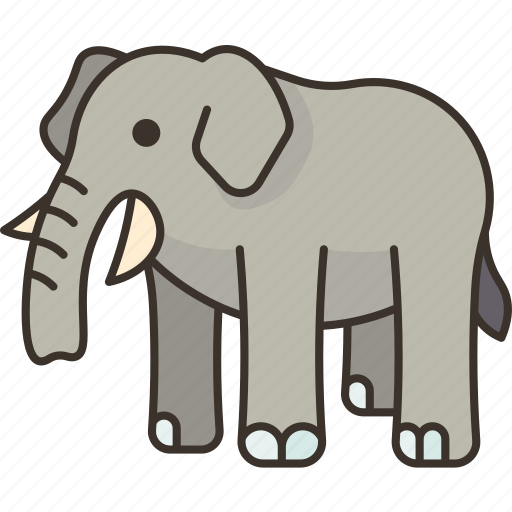 Elephant, wildlife, animal, jungle, nature icon - Download on Iconfinder