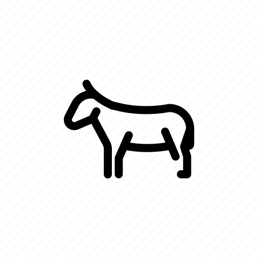 Animal, donkey, mule icon - Download on Iconfinder