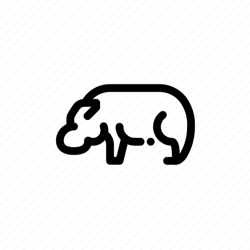 Animal, hippo, hippopotamus icon - Download on Iconfinder