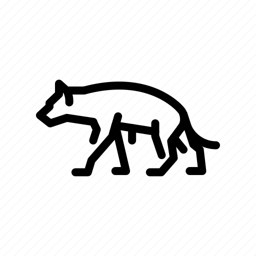 Animal, hyena, wolf icon - Download on Iconfinder