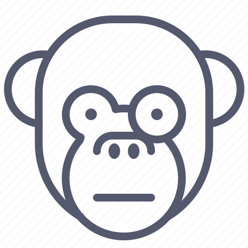 Experiment, face, glasses, monkey, science, smile, study icon - Download on Iconfinder