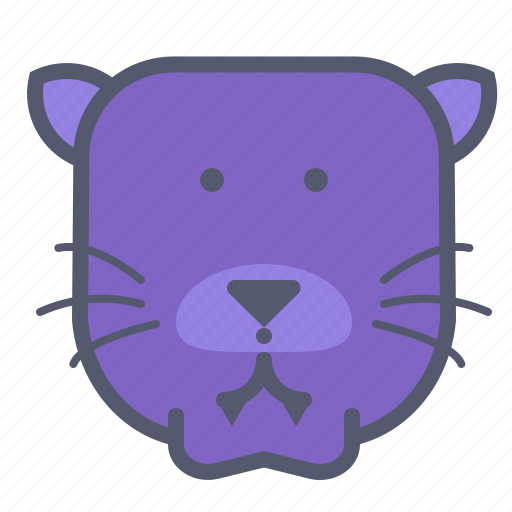 Cat, hunter, panther, puma, wild, zoo icon - Download on Iconfinder