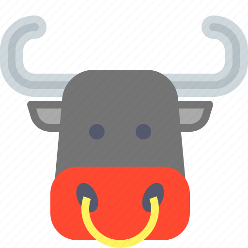 Bull, cow, domestic, milk, peasant icon - Download on Iconfinder