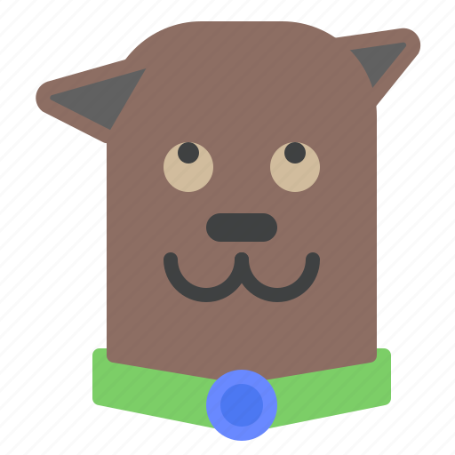Dog, friend, happy, leash, zoo icon - Download on Iconfinder