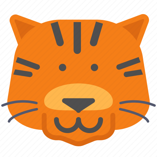 Cat, tiger, wild icon - Download on Iconfinder on Iconfinder
