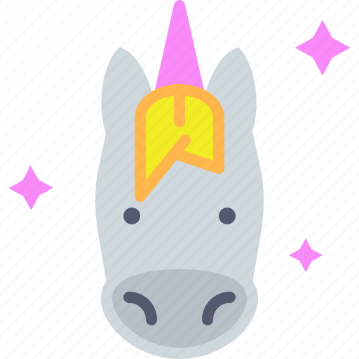 Horse, fantasy, unicorn icon - Download on Iconfinder
