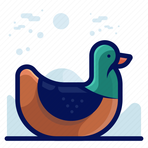 Animal, bird, duck, lake, wildlife icon - Download on Iconfinder